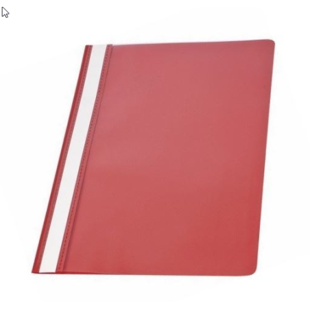 Skoroszyt Panta Plast PP A4 Czerwony